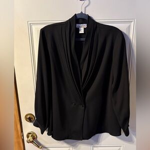 New York City Design Company Elegant Black Women's Jacket Size 14